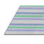 Tapis gris / bleu en laine et polyester tissé à la machine-1874154016