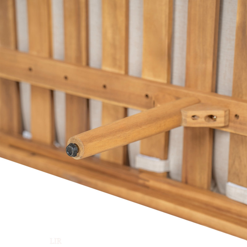 Causeuse d'extérieur en bois d'acacia Terassi