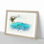 Eagle Hunting for Fish - Picture Frame Graphic Art Print-55732770-55732766