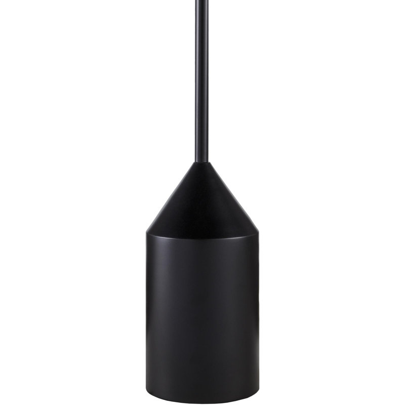 Jemma 59'' Traditional Floor Lamp, Black, Black