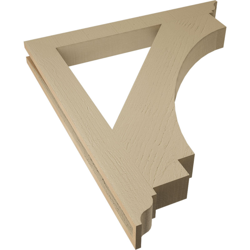 Support en bois de cèdre impérial traditionnel Imperial, H 36 po x l 3,5 po x P 32 po