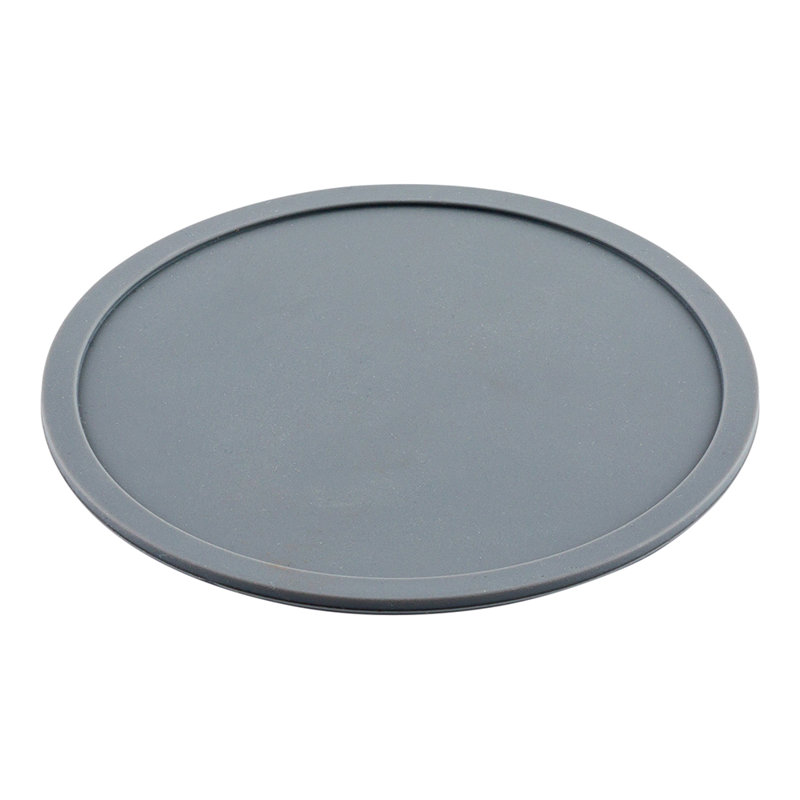 Sous-verre en silicone antidérapant, Gris