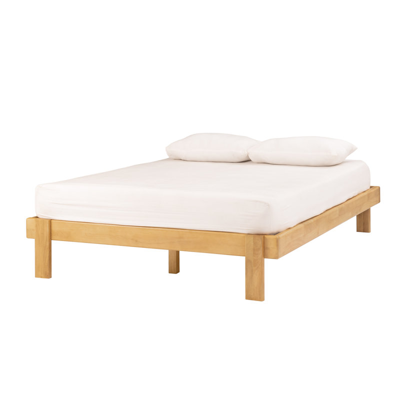 Zala Solid Wood Queen Platform Bed