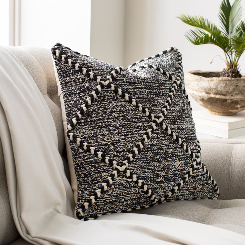 Housse de coussin 100% coton Zanafi, Duvet, 20 po x 20 po
