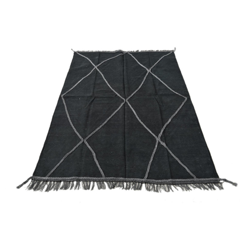 Tapis gris graphite 4 pi 2 po x 6 pi 1 po