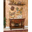54" Wide 1 Drawer Walnut Wood Buffet Table