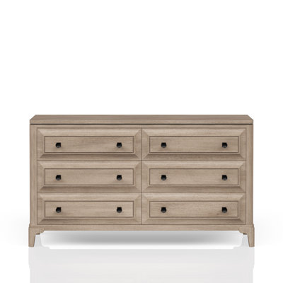 Commode moderne à 6 tiroirs Dana Heights