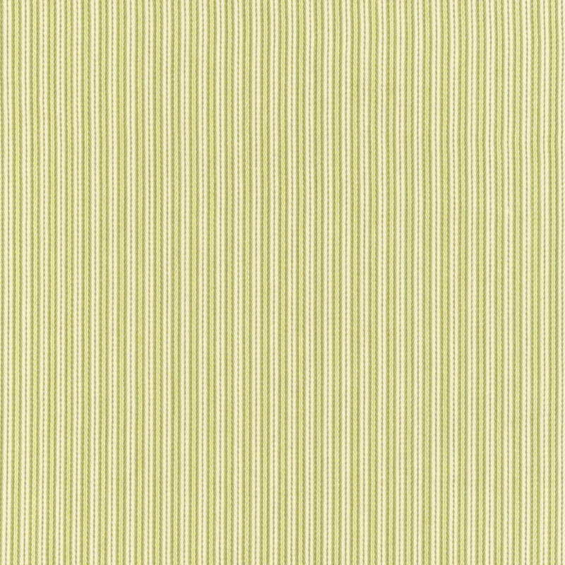 Baker Cotton Stripe Fabric, Green