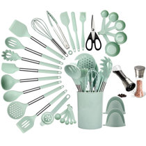 26 -Piece Cooking Spoon Set with Utensil Crock AIRPJ