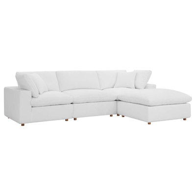 Ensemble de canapé modulaire rembourré 4 pièces Commix