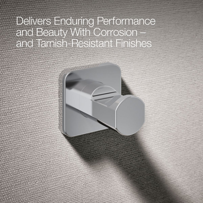 Parallel™ Robe Hook, Polished Chrome