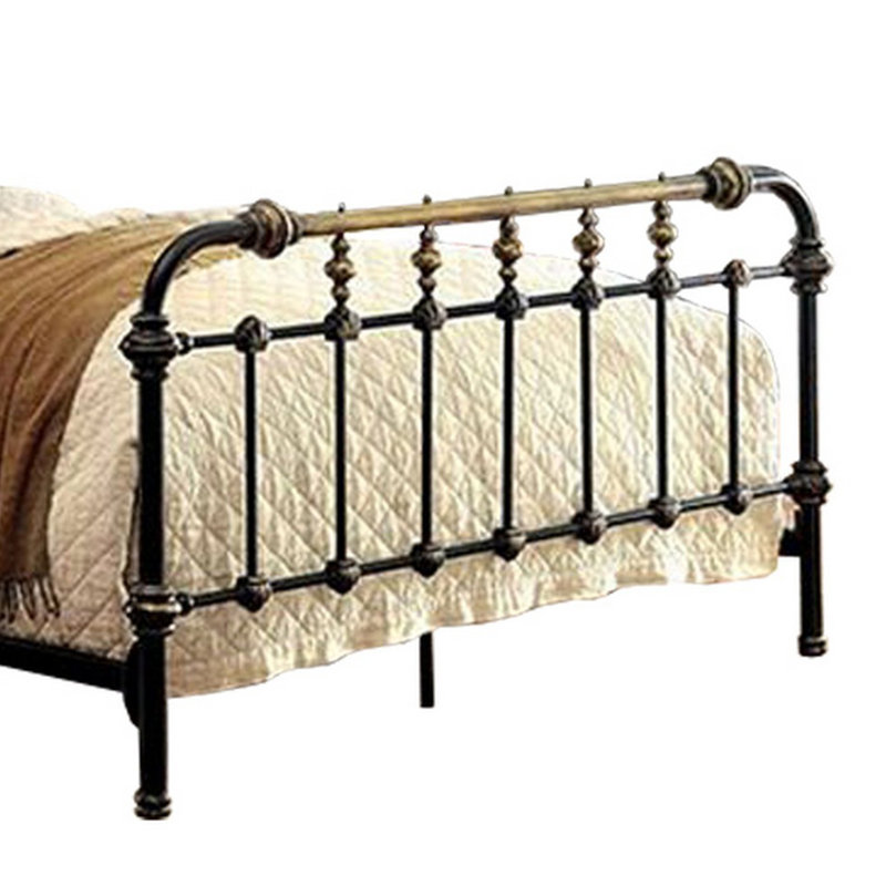Stacie Metal Spindle Bed