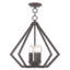 Lustre géométrique unique à 5 lumières Buckeys-22804449