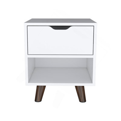 Nightstand Carleen, Bedroom, White