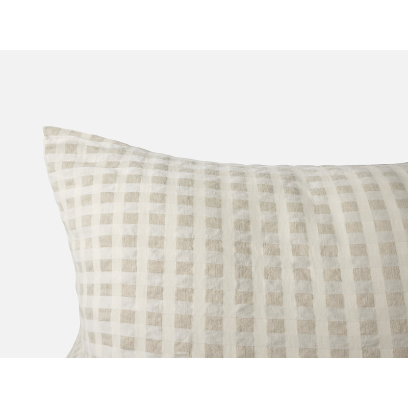 Couvre-oreiller en bouleau biologique, Taie décorative standard