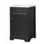 Meuble-lavabo de 20 po avec lavabo, armoire de salle de bain avec porte à fermeture douce, support de rangement et tablette réglable-1870455800