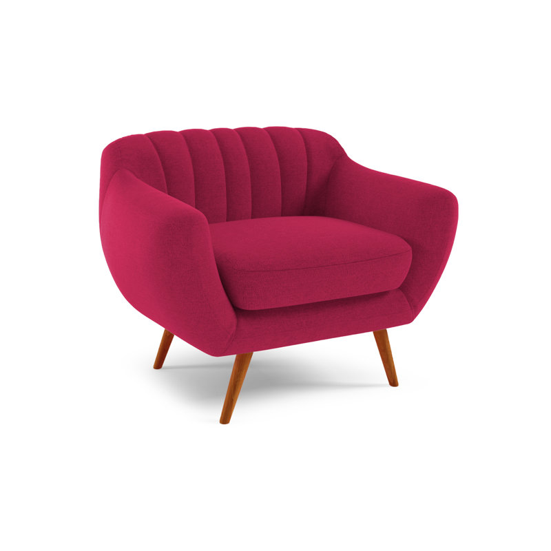 Katharine Upholstered Armchair, Ibiza Pink