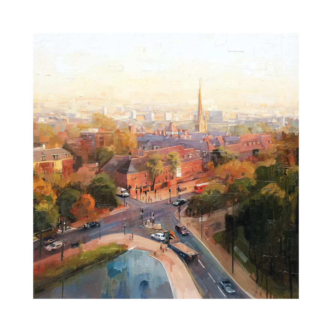 Leinwandbild Overlooking Hampstead von Johnny Morant