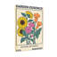 Plantes et fleurs tournesol rose Calla lis jardin botanique imprimé-978441658