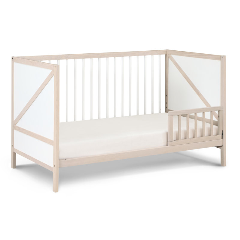 Lit de bébé Pixie Zen 3-en-1, Naturel / blanc