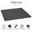 6-person Steel Outdoor Dining Table with Umbrella Hole-510703147