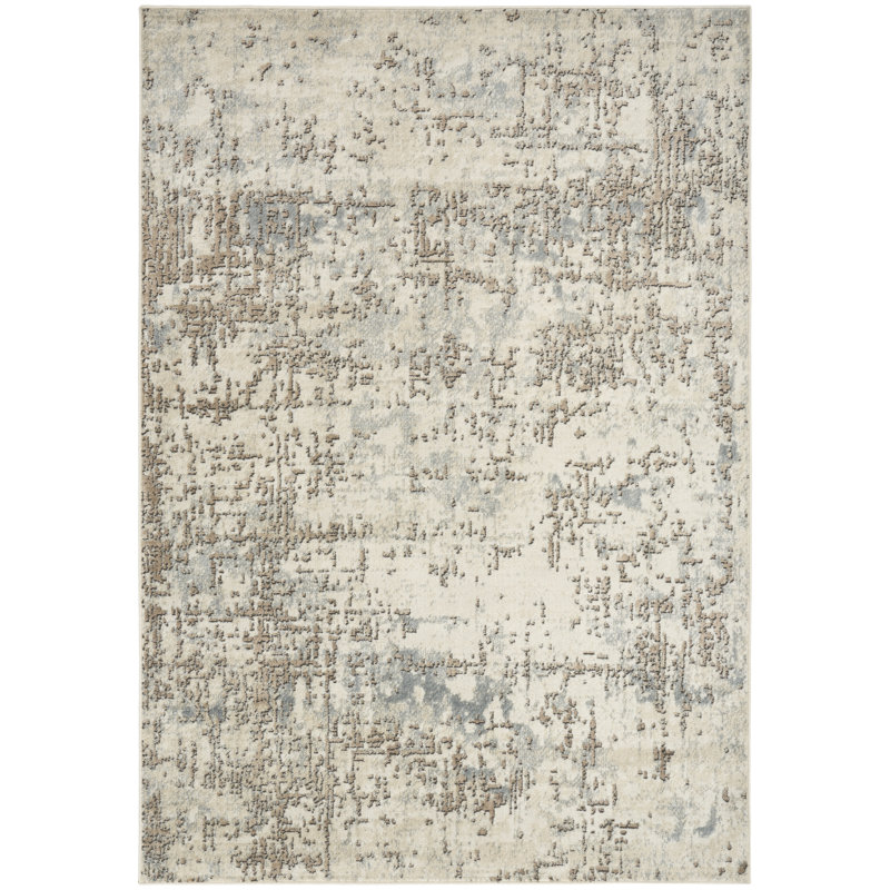 Graelyn Abstract Area Rug, Rectangle 3'9" x 5'9"