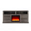 Console 70 po avec foyer et chauffage
