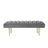 Ulya Velvet Upholstered Bench-30954524-30954523