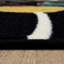 Tapis noir / orange Adal-34150658