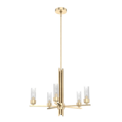 Gatz 5 Light Chandelier Ceiling Light Fixture