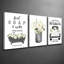 3 Piece Wrapped Canvas Print