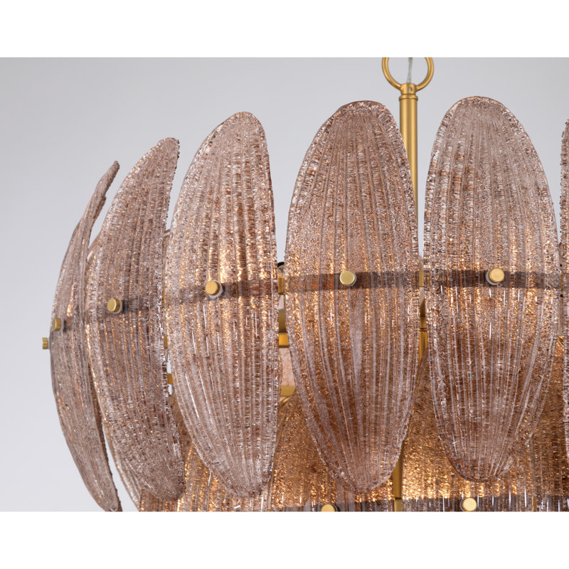 Luminaire suspendu 11,5 po Marclaire, Brun