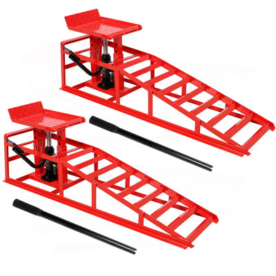 Rampes de service de camion de voiture automatique avec pédale, rampes hydrauliques de garage pour voiture 5 t