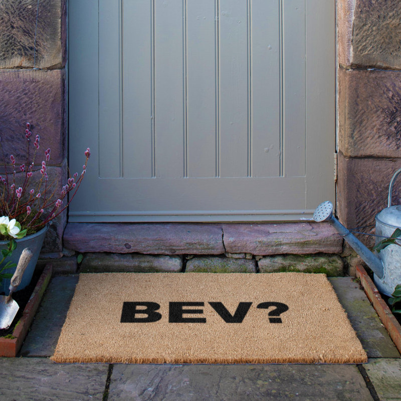 Non-Slip Indoor Outdoor Doormat , 60cm W x 90cm L