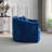 Modern Velvet Upholstered Swivel Barrel Armchair With Three Pillows-1877270868