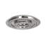 Transitional 2 Light LED Round Crystal Flush Mount