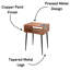 Set of 2 Galaxy Metal Bedside Tables-126626972