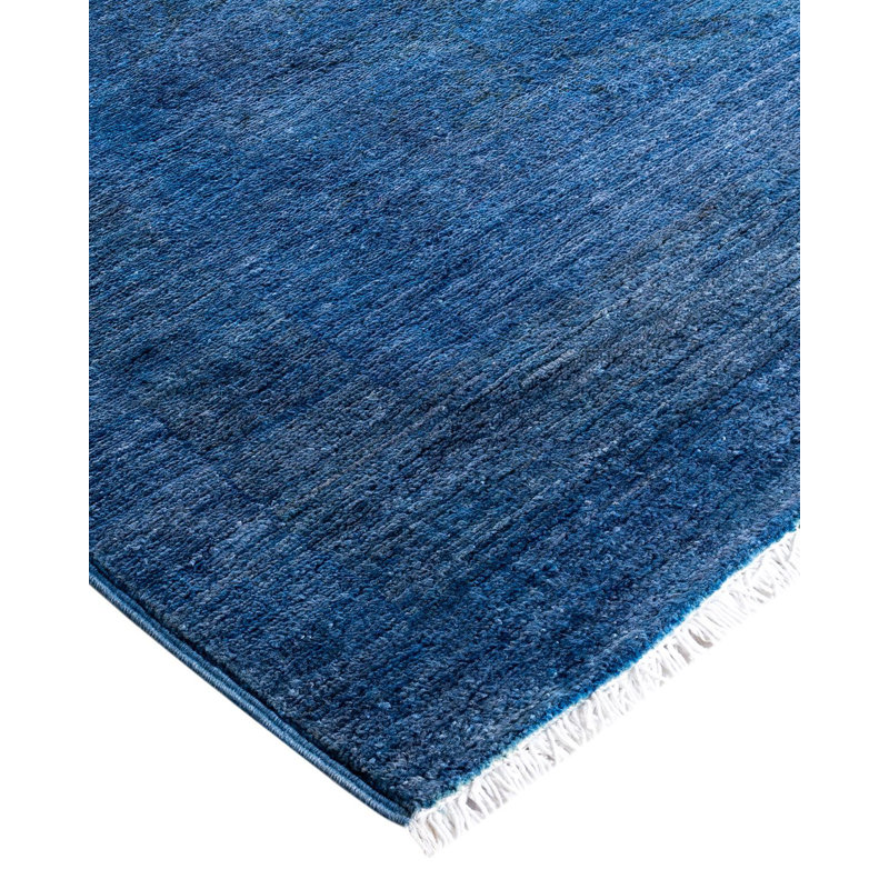 Overyed One-of-a-Kind Rectangle 7'10" X 9'9" Hand Knotted Area Rug