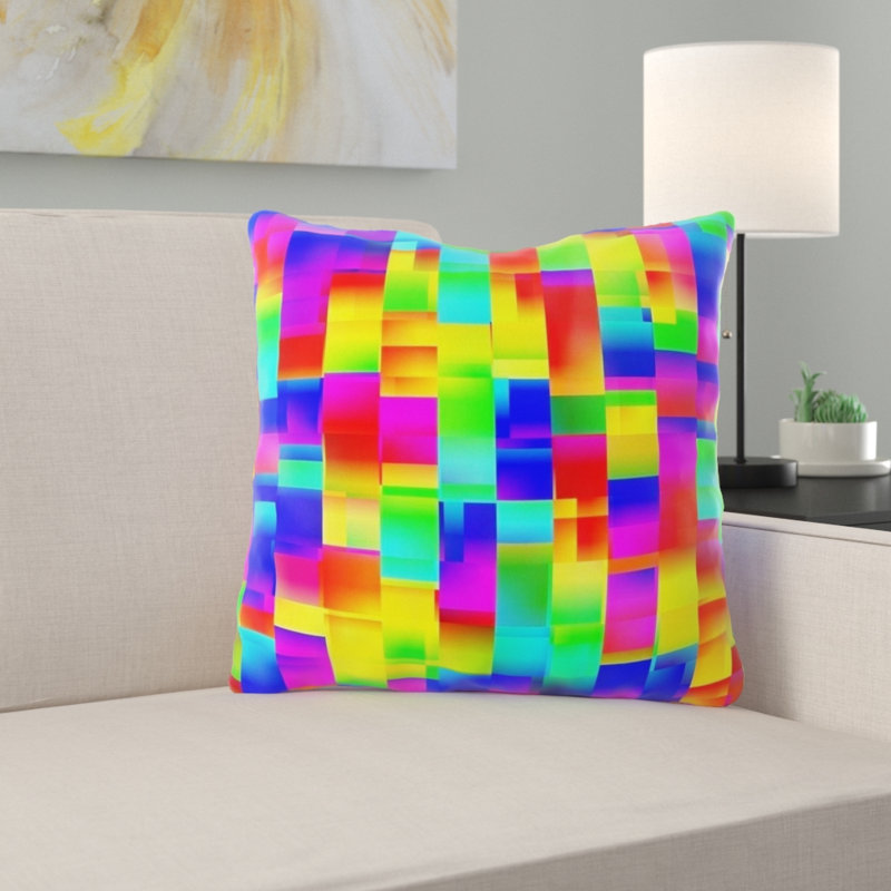 Reversible Throw Pillow, Indoor