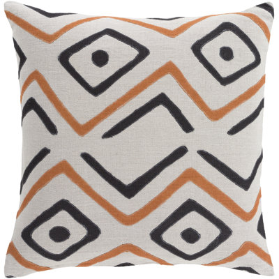 Nairobi Linen Geometric Throw Pillow Cover