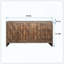 Armoire de rangement à 4 portes de style campagnard Accent