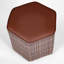Tabouret de coiffeuse 18 po Hexagonal Mixed-Mixed-121118203