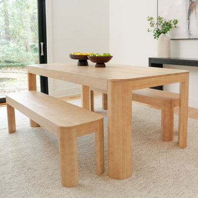  Bergeman Solid Wood Dining Table