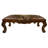 Aminah Genuine Fur Upholstered Bench-627003359
