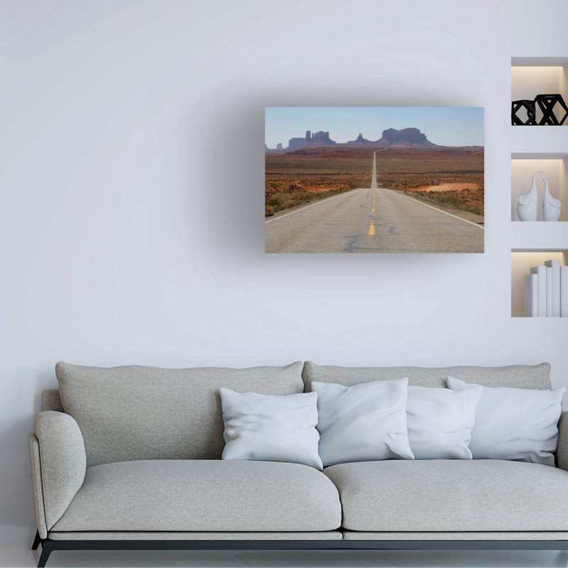 «Monument Valley» par Susan Vizvary, photographie sur toile tendue, H 12 po x l 19 po