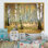 «Autumn Birch Forest Art II», reproduction sur toile flottante