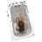 Ella Capri 30" x 52" Acrylic Hydro Massage w/ Independent Foot Massage and Heated Seat Walk-In Bathtub-23575113
