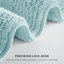 Tapis pour salle de bain réversible 100 x 100% coton touffeté 3000 g / m² 24 po x 72 po Splendor-94655738-46774100