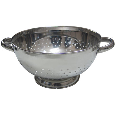 NU Steel Stainless Steel Colander