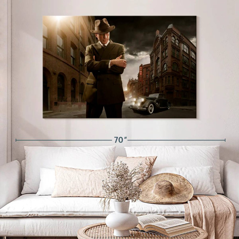 Retro Gangster, 34" H x 51" W
